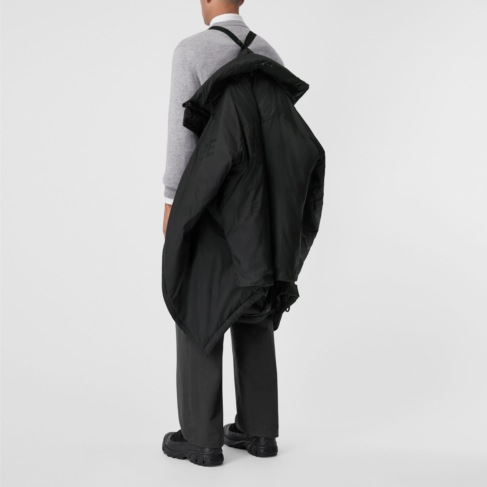Parka Horseferry à capuche repliable - Black