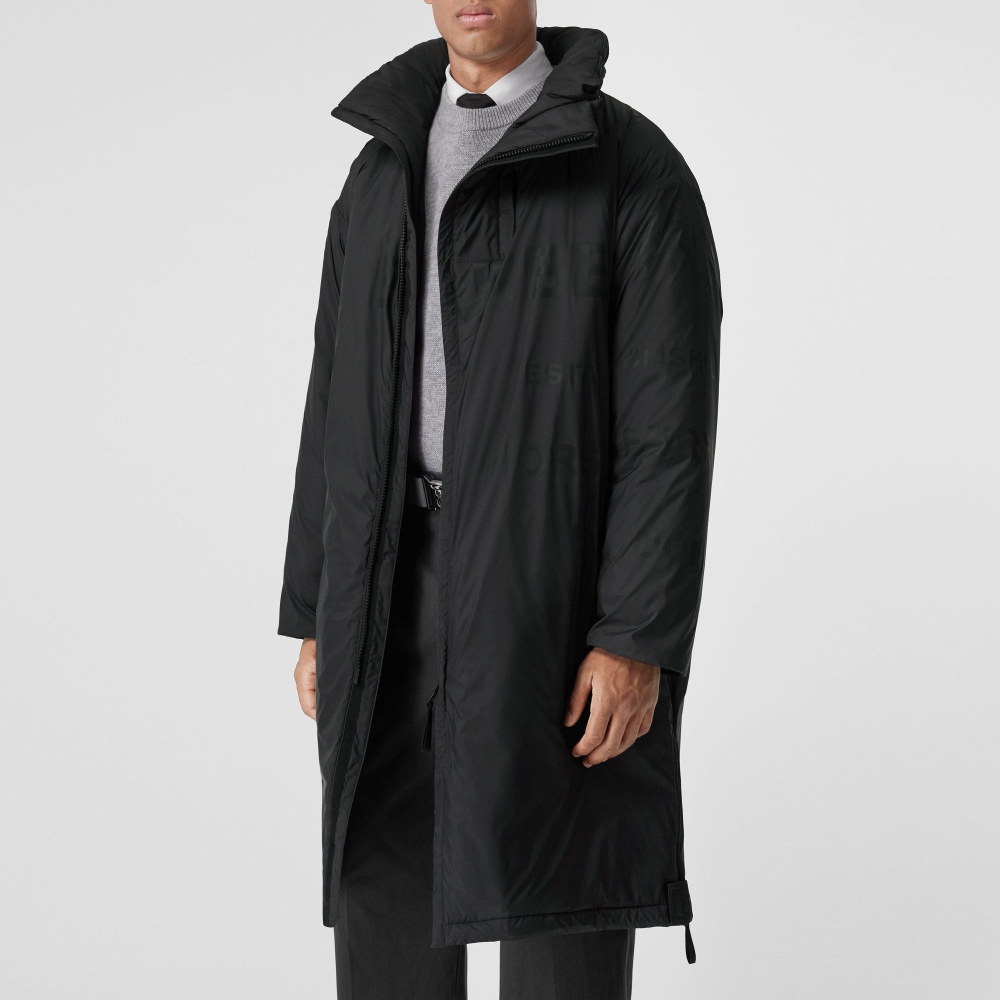 Parka Horseferry à capuche repliable - Black