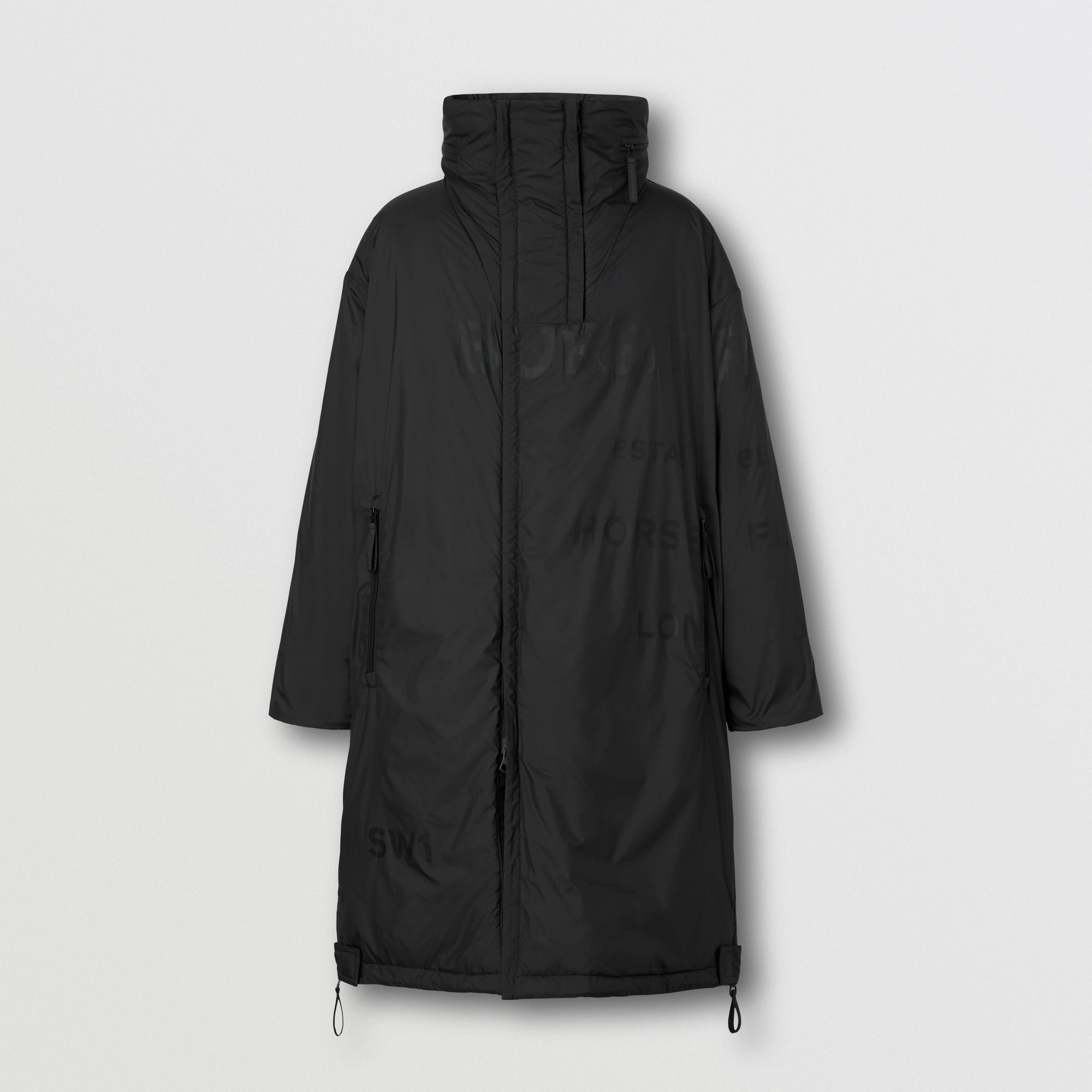 Parka Horseferry à capuche repliable - Black