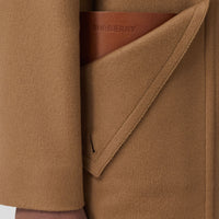 Manteau en cachemire à double boutonnage - Dusty Caramel