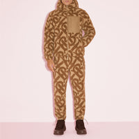 Sweat à capuche zippé - Soft Fawn Pattern