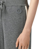 Pantalon de survêtement en laine et cachemire - Light Grey Melange