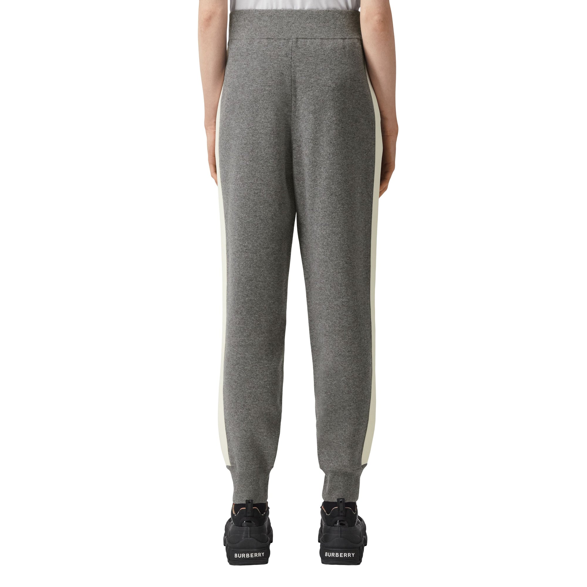 Pantalon de survêtement en laine et cachemire - Light Grey Melange