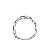 Bracelet maillons à logo - Vintage Steel