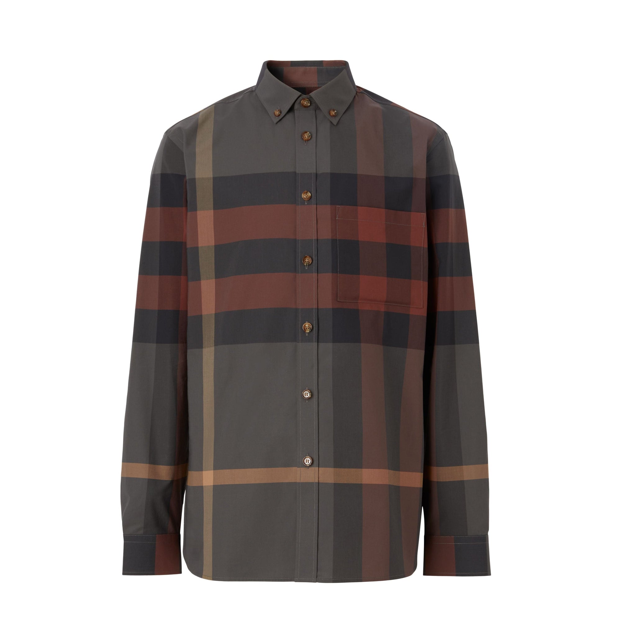 Chemise à motif check - Brick Red Check