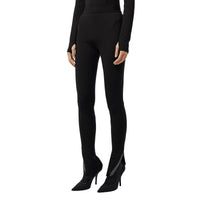 Legging en jersey stretch avec logo - Black