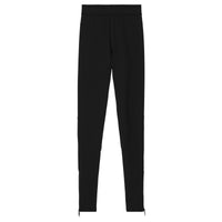 Legging en jersey stretch avec logo - Black