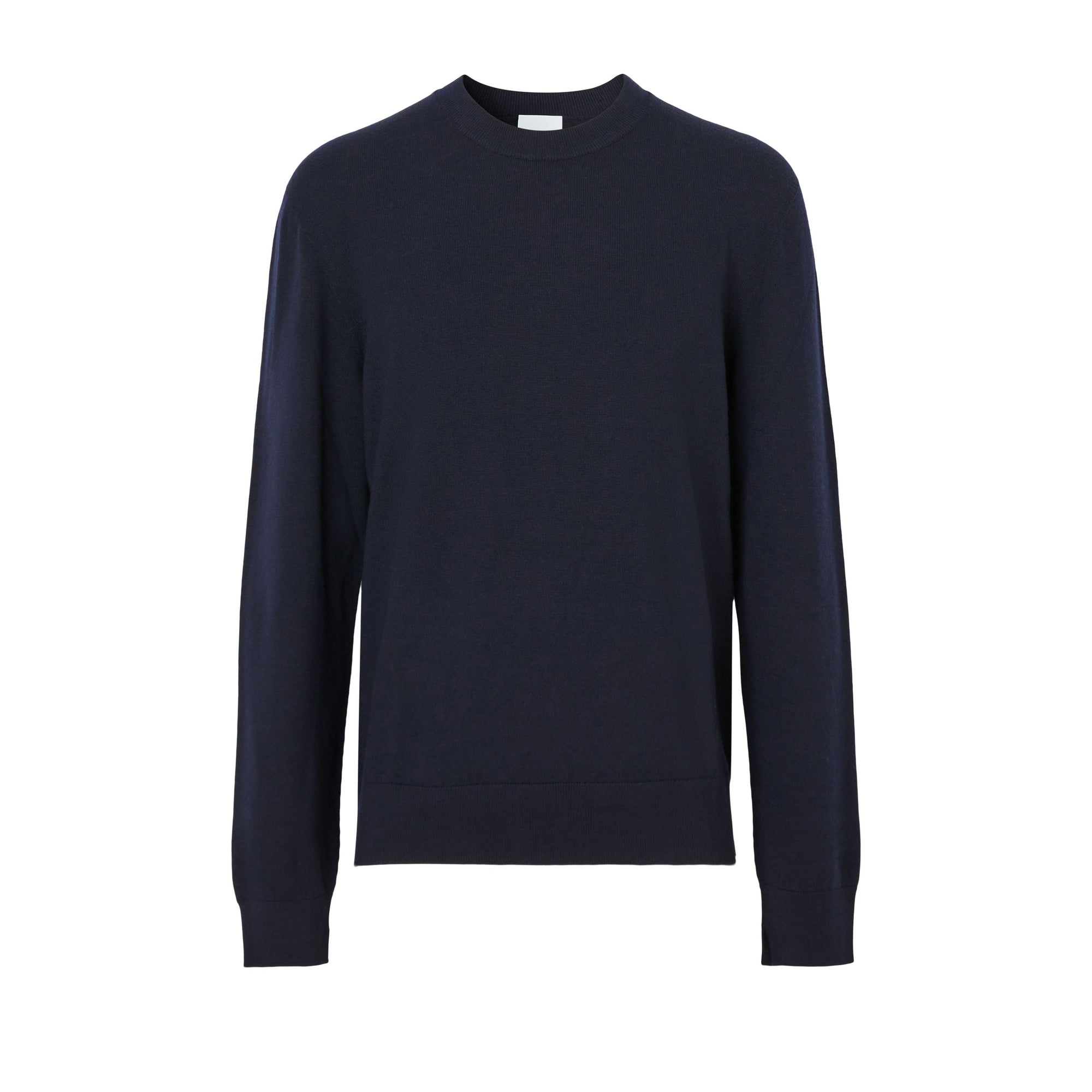 Pull en laine à motif monogramme - Dark Charcoal Blue