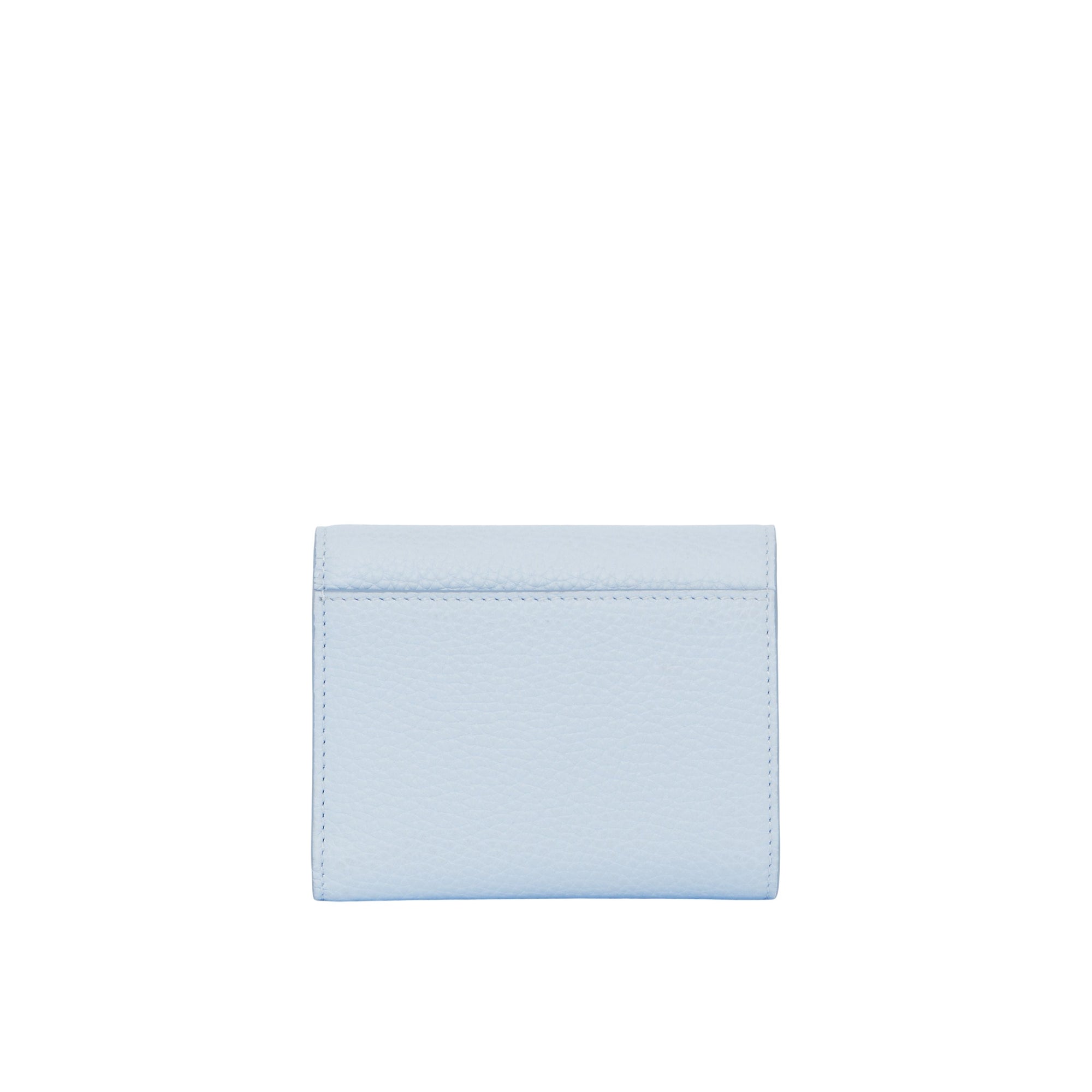 Portefeuille TB compact en cuir grainé - Pale Blue