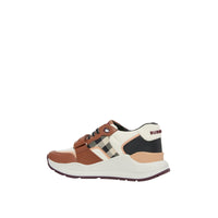 Sneakers multimatières - White & Birch Brown