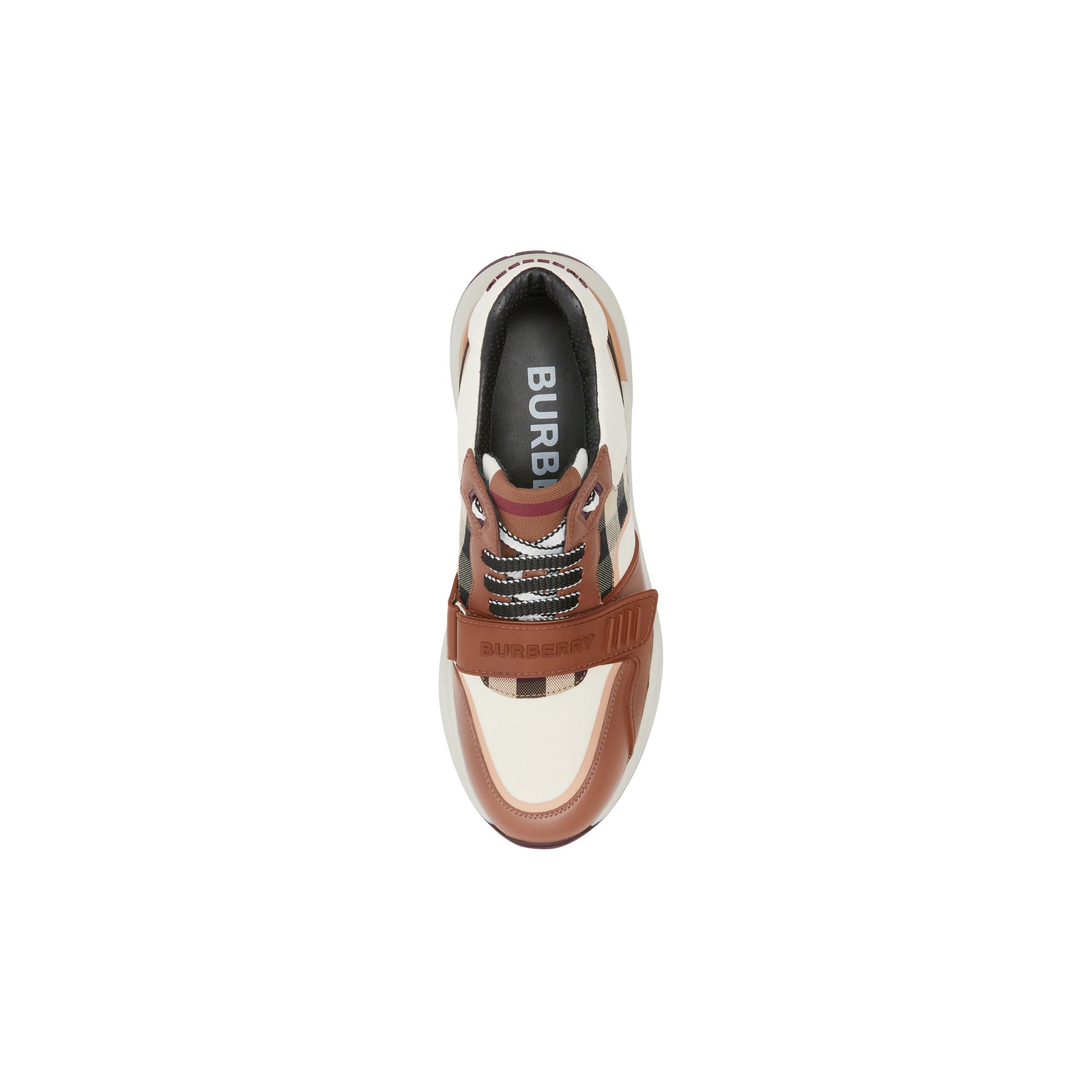 Sneakers multimatières - White & Birch Brown