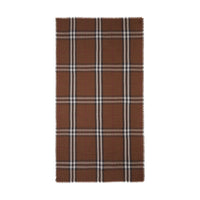 Écharpe légère en laine et soie - Dark Birch Brown
