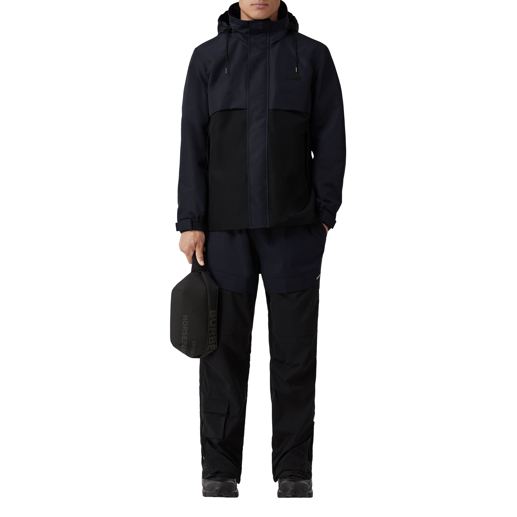 Pantalon cargo à logo - Black