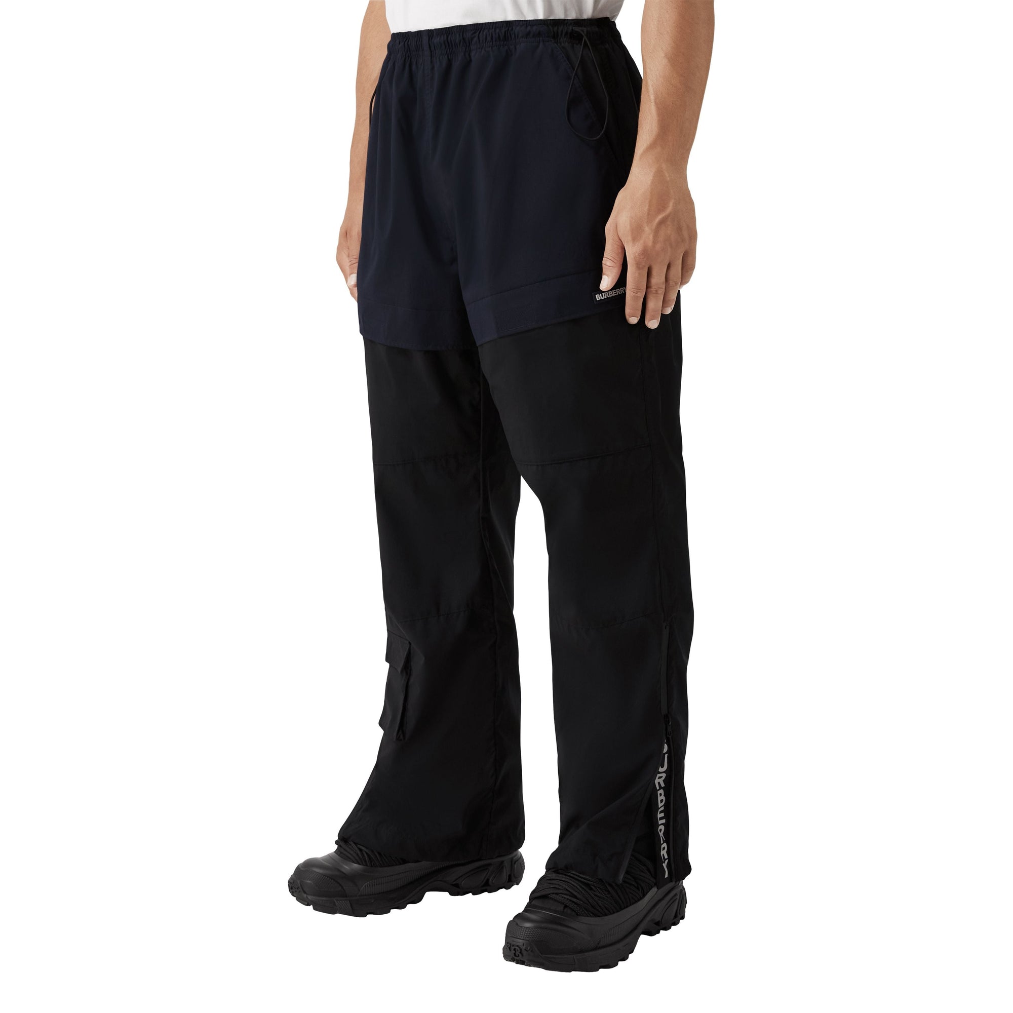 Pantalon cargo à logo - Black