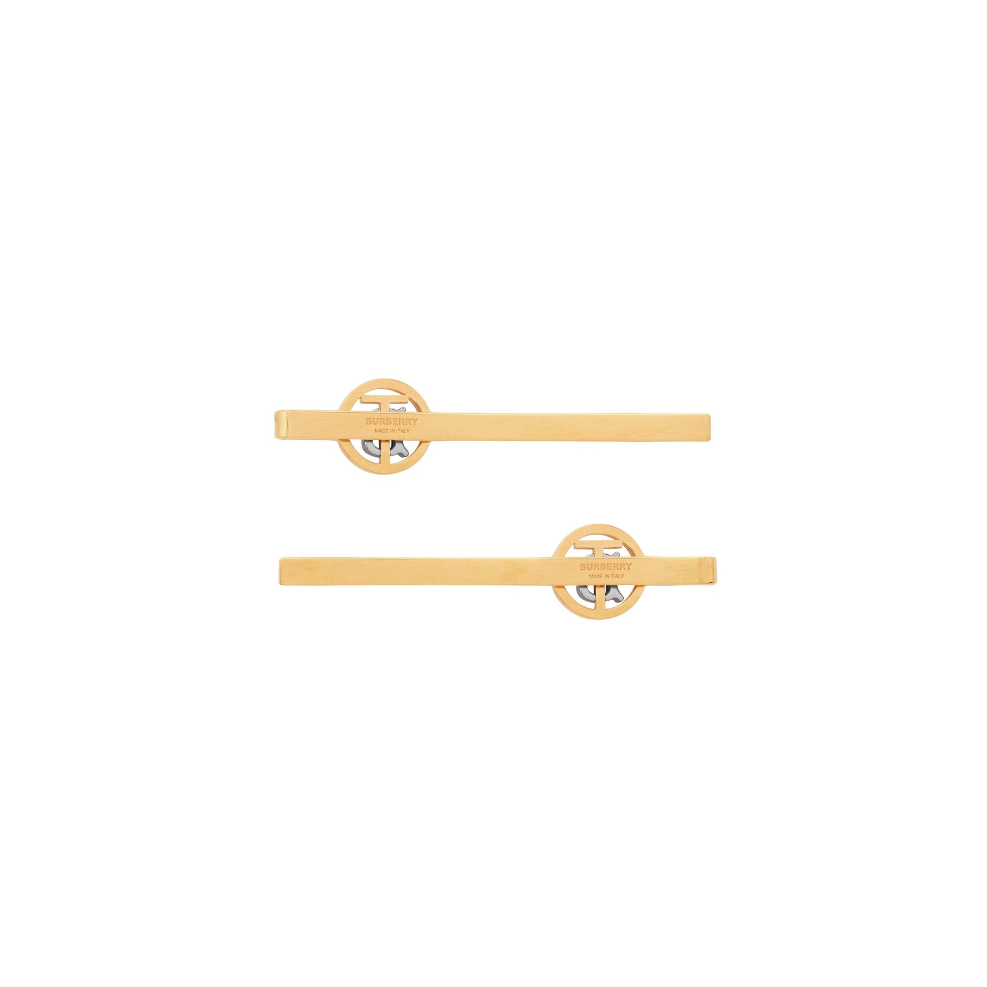 Barrettes plaquées or et palladium Monogram - Light & Palladiom