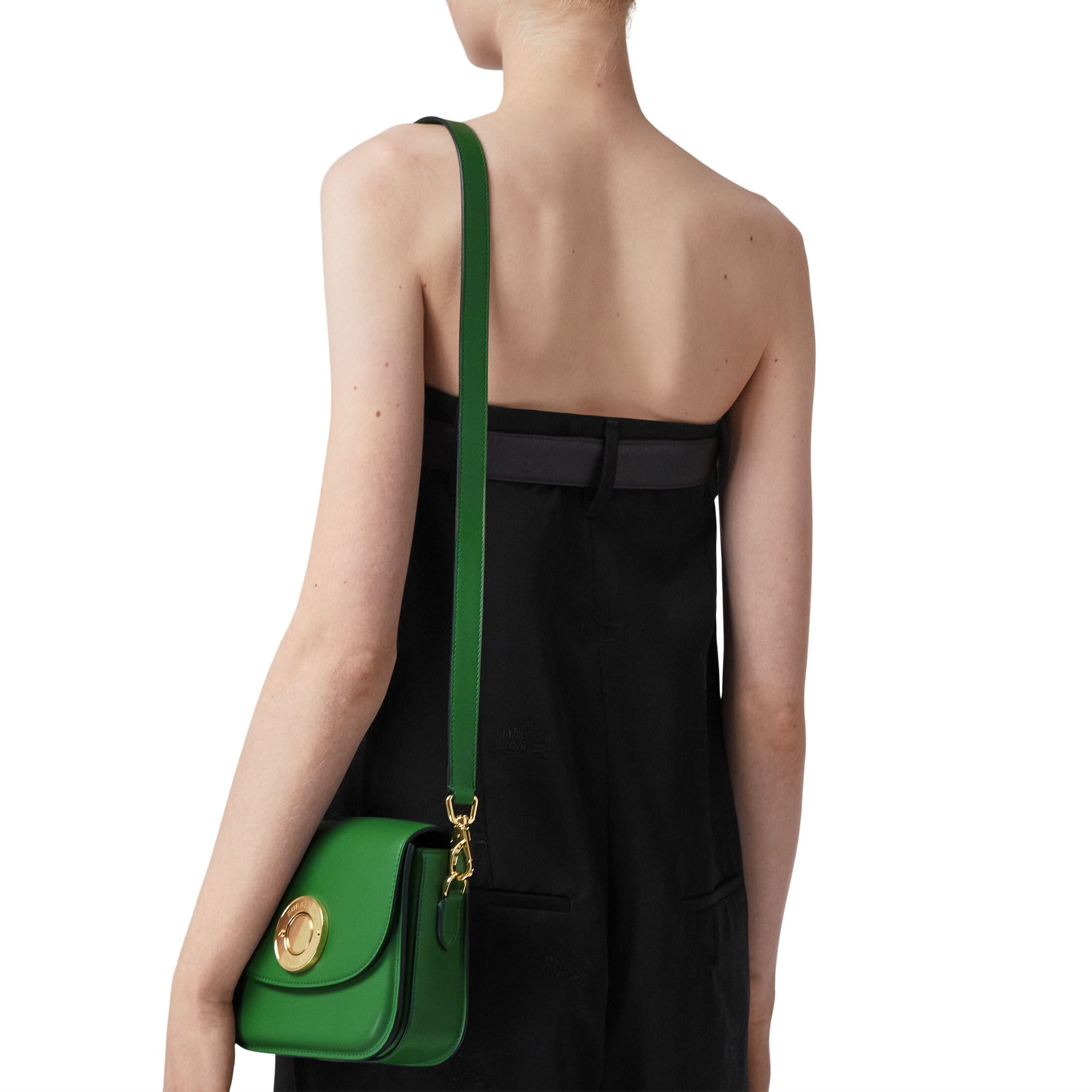 Petit sac Elizabeth en cuir - Deep Emerald Green