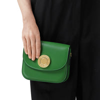 Petit sac Elizabeth en cuir - Deep Emerald Green