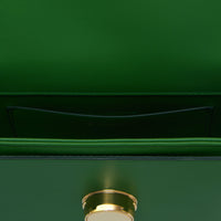Petit sac Elizabeth en cuir - Deep Emerald Green