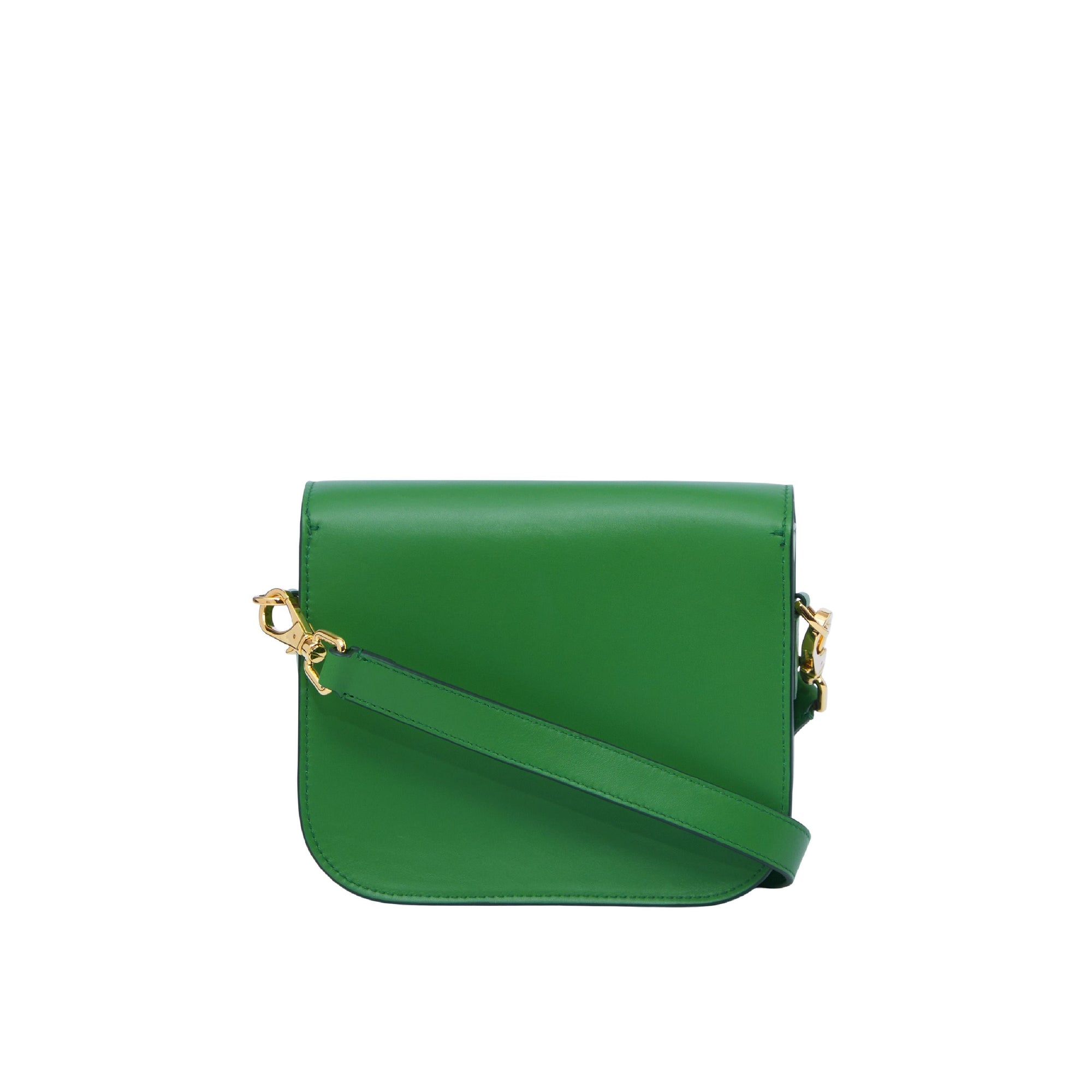 Petit sac Elizabeth en cuir - Deep Emerald Green