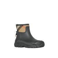Bottes de pluie à à motif House check - Black & Archve Beige