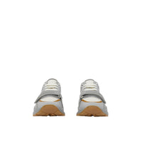 Sneakers à motif check à scratch - Grey & Camel