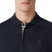 Polo à manches longues - Coal Blue