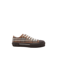 Sneakers en coton à motif check - Birch Brown Check