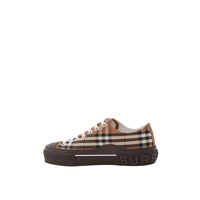 Sneakers en coton à motif check - Birch Brown Check