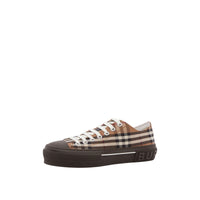 Sneakers en coton à motif check - Birch Brown Check