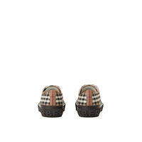Sneakers en coton à motif check - Birch Brown Check