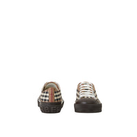 Sneakers en coton à motif check - Birch Brown Check