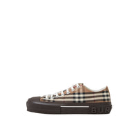 Sneakers en coton à motif check - Birch Brown Check