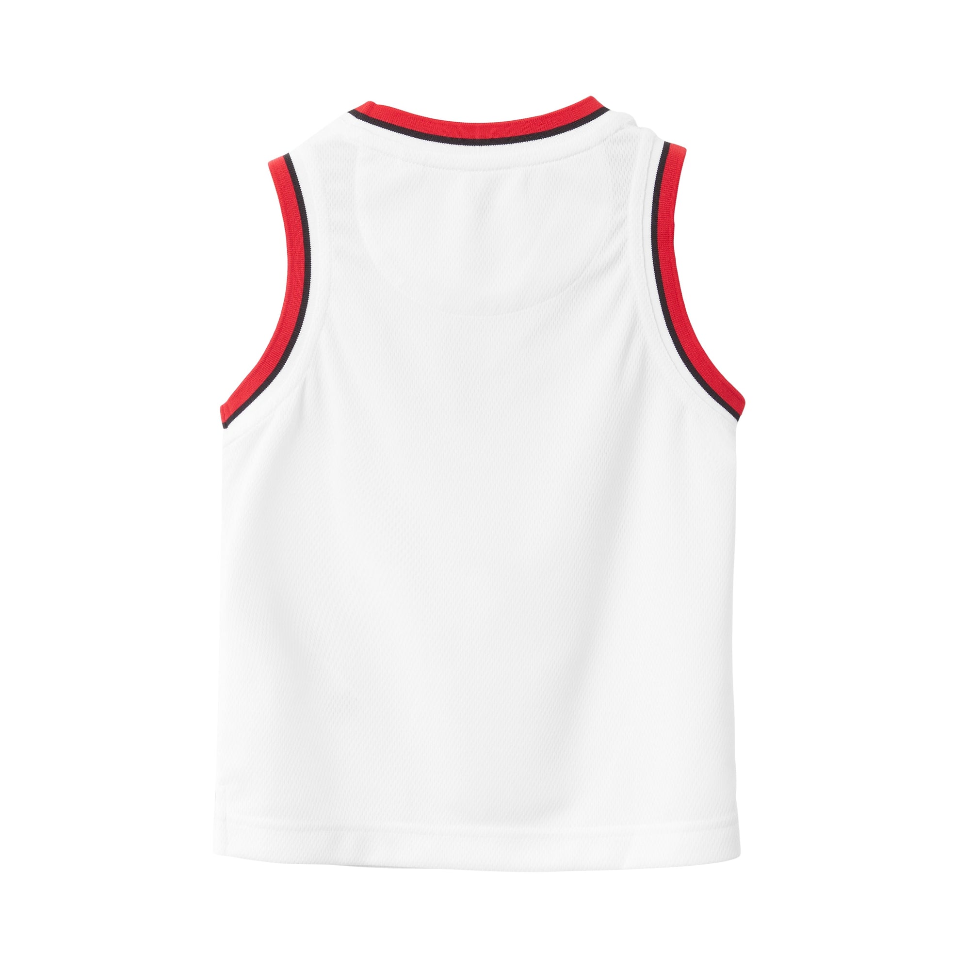 Débardeur en jersey mesh avec logo manuscrit - White