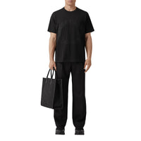 T-shirt à écusson feuille de chêne - Black