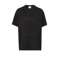 T-shirt à écusson feuille de chêne - Black