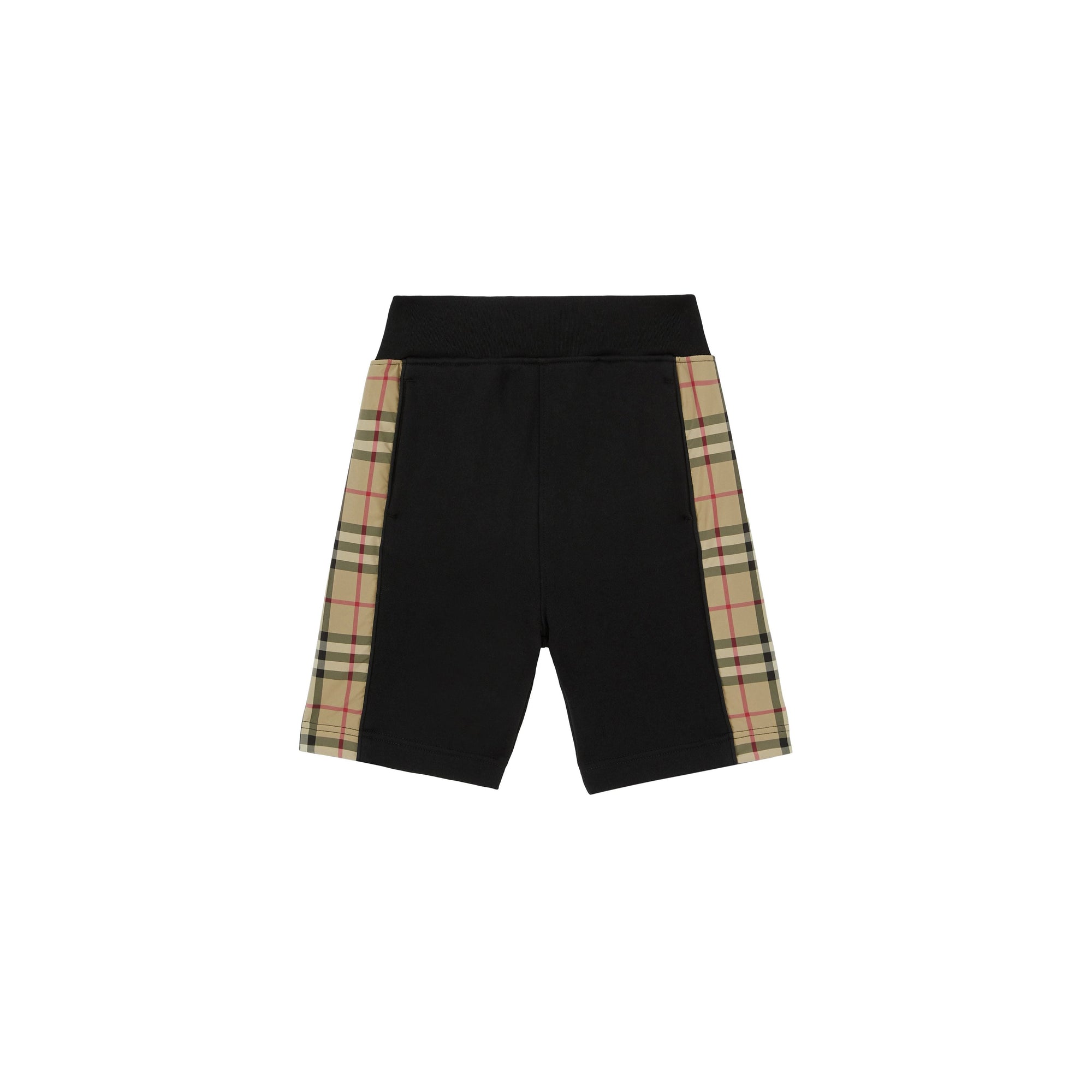 Short en coton à motif Vintage check - Black
