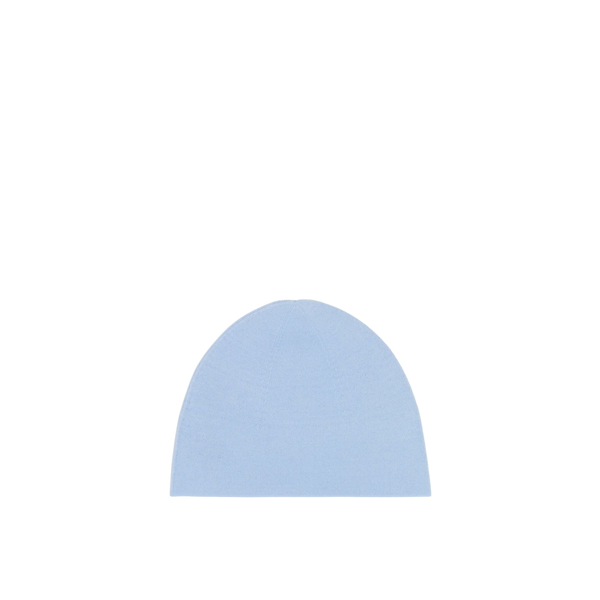 Bonnet réversible en laine - Pale Blue