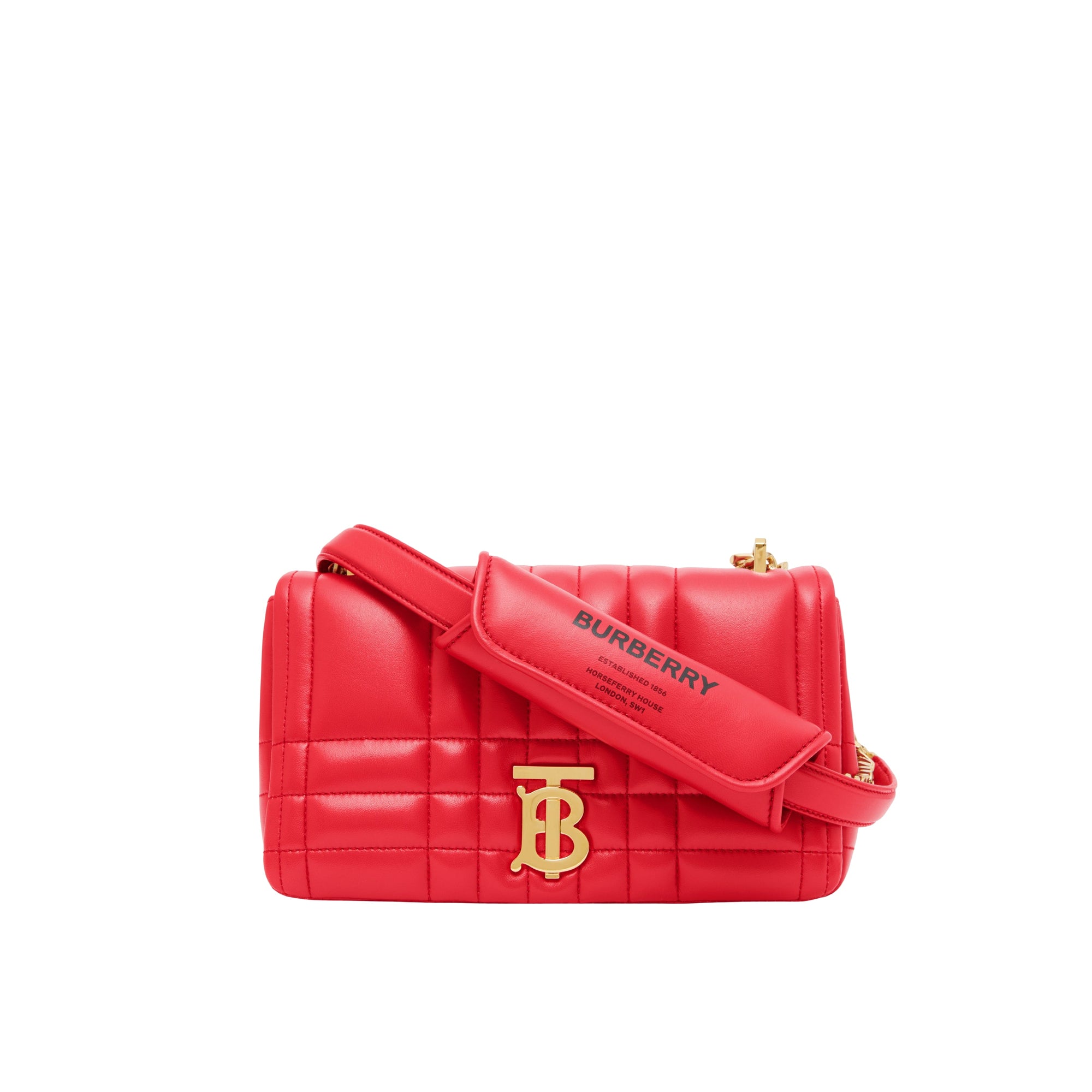 Patte d'épaule Lola en cuir amovible - Bright Red