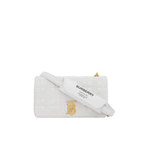 Patte d'épaule Lola en cuir amovible - Optic White