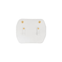 Patte d'épaule Lola en cuir amovible - Optic White