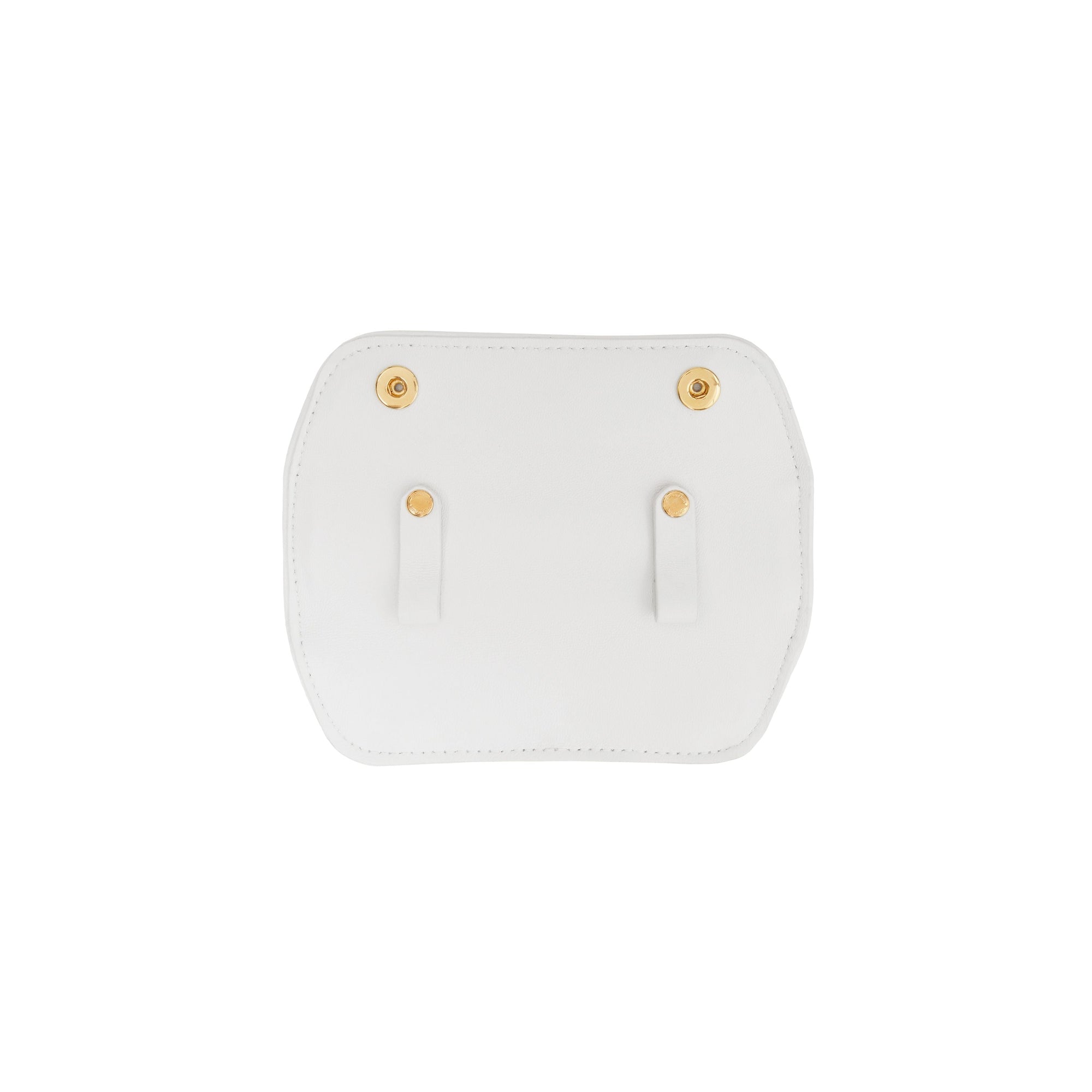 Patte d'épaule Lola en cuir amovible - Optic White