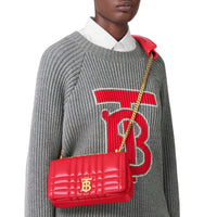 Patte d'épaule Lola en cuir amovible - Bright Red