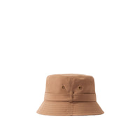 Bob ceinturé en gabardine de coton - Warm Walnut Brown