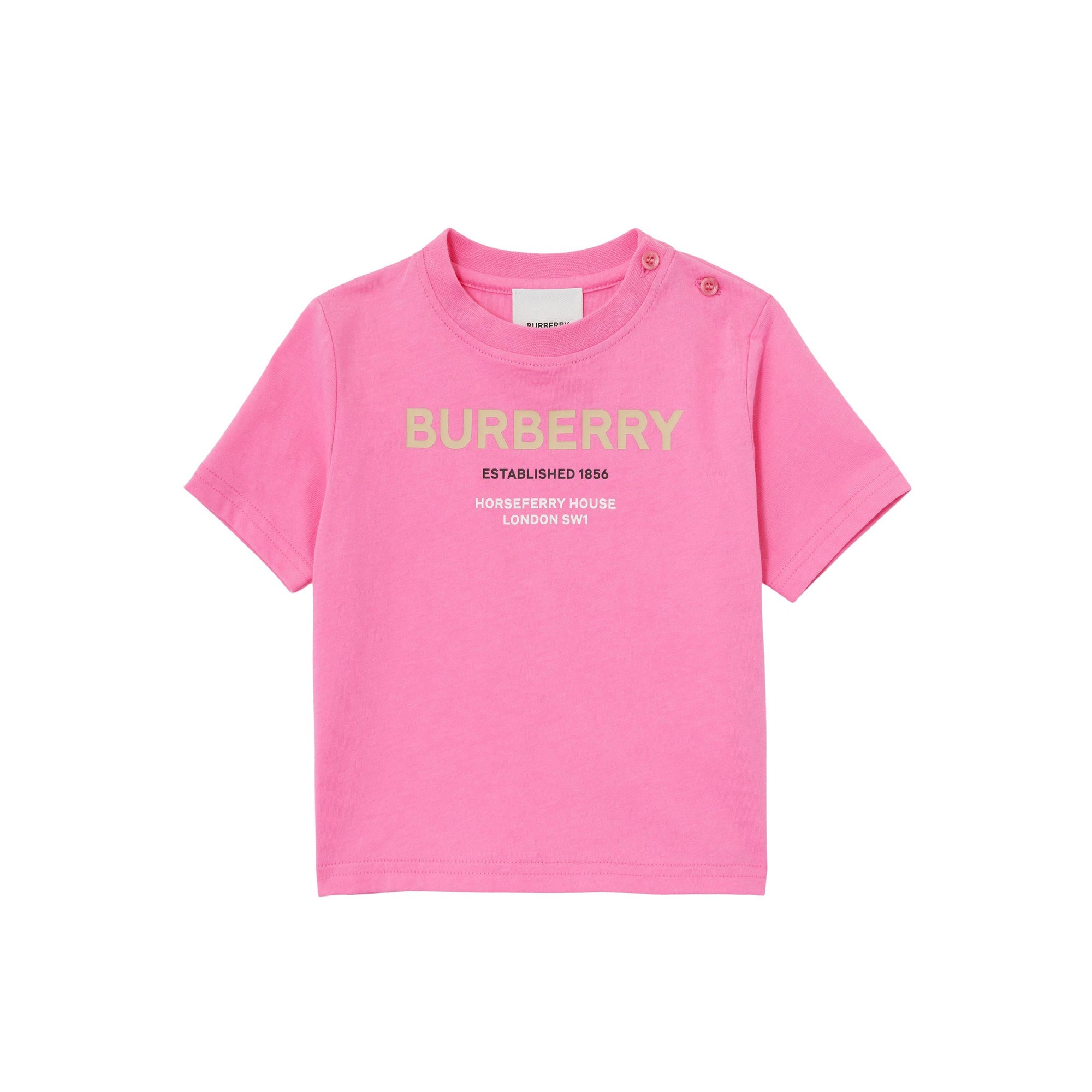 T-shirt en coton Horseferry - Bubblegum Pink