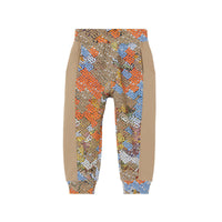 Pantalon de survêtement à imprimé - Archive Beige