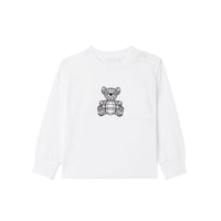 Sweat à motif Thomas Bear - White