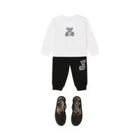 Sweat à motif Thomas Bear - White