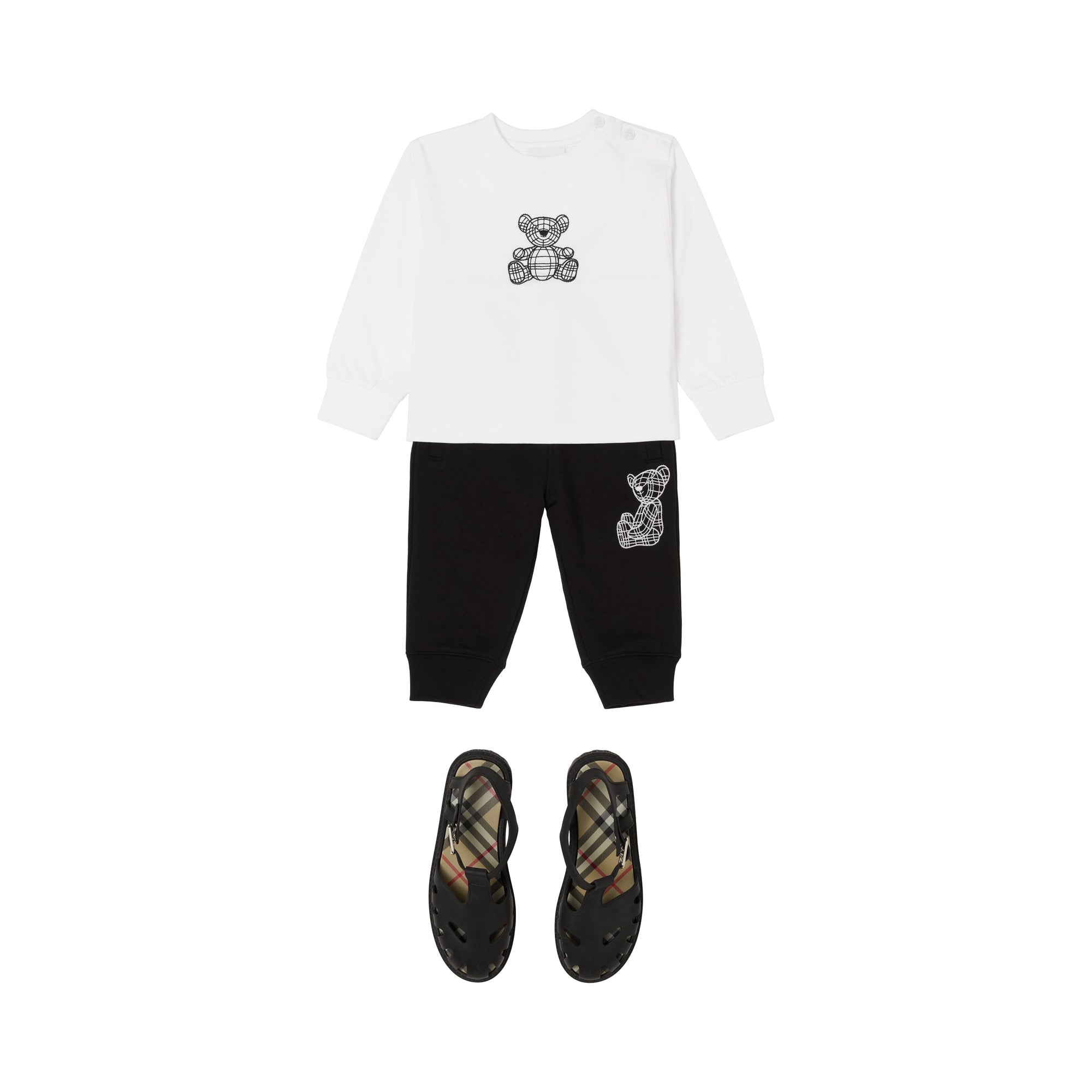 Sweat à motif Thomas Bear - White