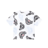 T-shirt en coton à imprimé Thomas Bear - Whitetern