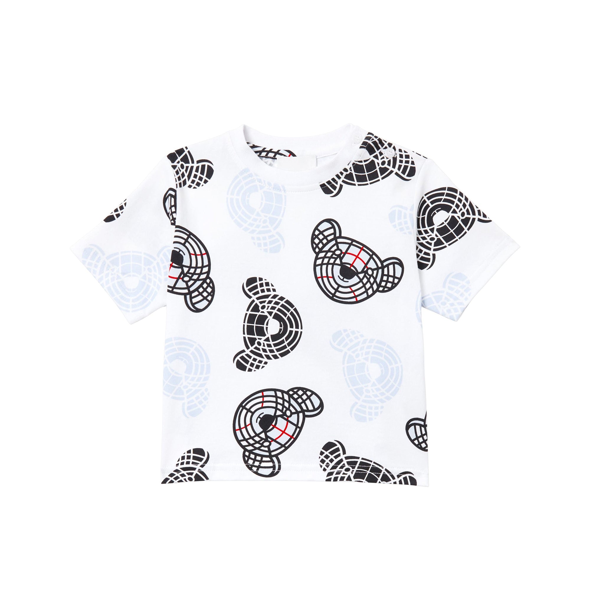 T-shirt en coton à imprimé Thomas Bear - Whitetern